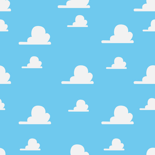 Toy Clouds (Faux Leather - 8" x 13" Printed Sheet)